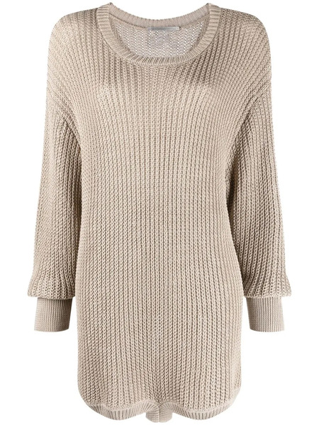  Stella Mccartney Fisherman's Knit Jumper - Brown 