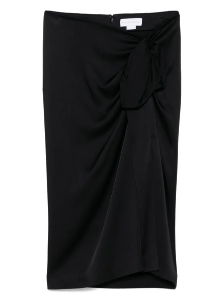  Stella Mccartney Gathered Midi Skirt - Black 