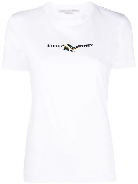  Stella Mccartney 2001 Glitch Logo-print T-shirt - White 