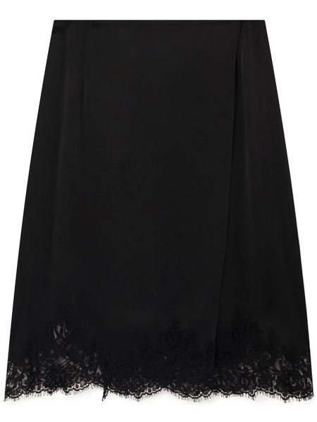  Stella Mccartney Guipure Graphic-print Hoodie - Black 