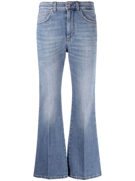  Stella Mccartney High-waisted Flared Jeans - Blue 