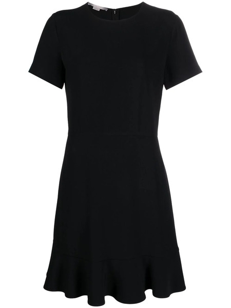  Stella Mccartney Iconics Stretch-cady Minidress - Black 
