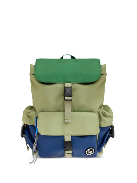  Stella Mccartney Kids Buckle Detail Backpack - Green 