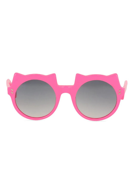  Stella Mccartney Kids Cat-ear Round Sunglasses - Pink 
