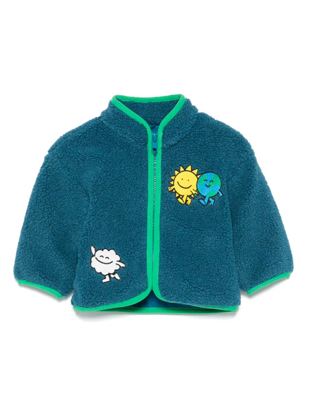  Stella Mccartney Kids Earth Friends Fleece Jacket - Blue 