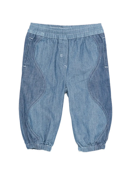  Stella Mccartney Kids Elasticated Jeans - Blue 
