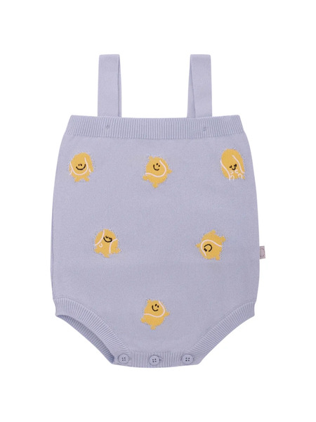  Stella Mccartney Kids Embroidered Bodysuit - Blue 
