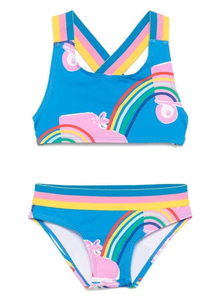  Stella Mccartney Kids Graphic-print Bikini Set - Blue 