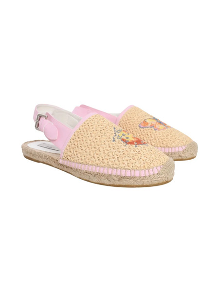  Stella Mccartney Kids Graphic-print Espadrilles - Neutrals 