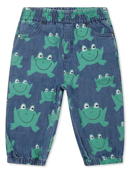  Stella Mccartney Kids Graphic-print Jeans - Blue 