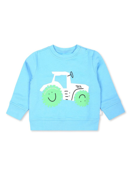  Stella Mccartney Kids Graphic-print Sweatshirt - Blue 