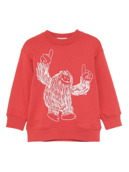  Stella Mccartney Kids Graphic-print Sweatshirt - Red 