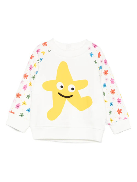  Stella Mccartney Kids Graphic-print Sweatshirt - White 