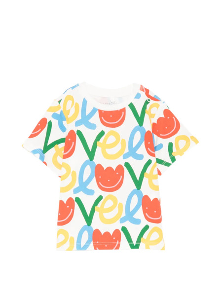  Stella Mccartney Kids Graphic-print T-shirt - White 