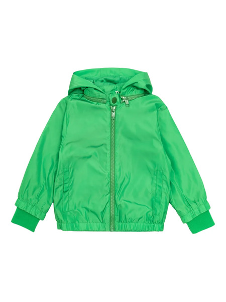  Stella Mccartney Kids Hooded Graphic Jacket - Green 