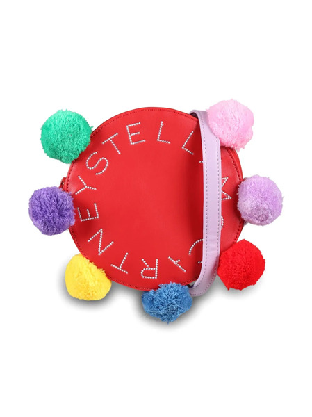  Stella Mccartney Kids Logo Strap Crossbody Bag - Red 