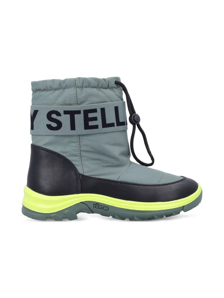  Stella Mccartney Kids Moniker Tape Snow Boots - Green 