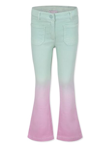  Stella Mccartney Kids Ombré Flared Jeans - Green 
