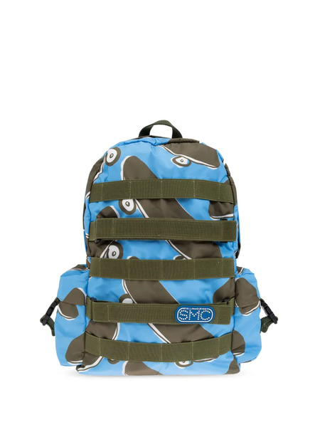  Stella Mccartney Kids Printed Backpack - Blue 