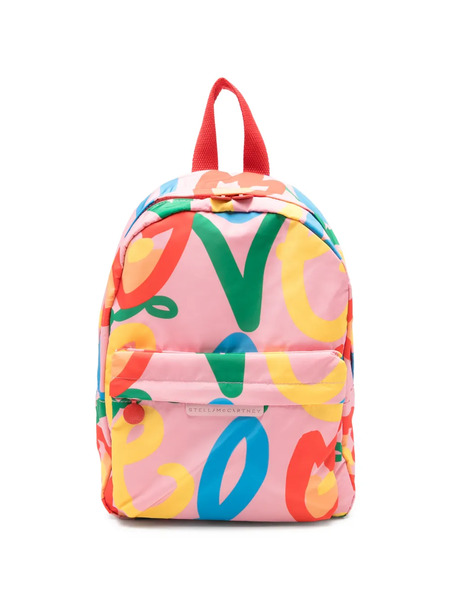  Stella Mccartney Kids Printed Backpack - Pink 
