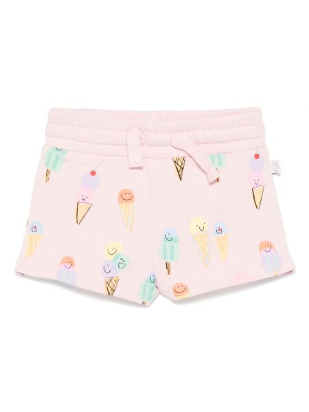  Stella Mccartney Kids Printed Shorts - Pink 