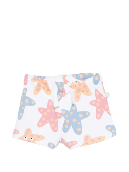  Stella Mccartney Kids Printed Shorts - White 
