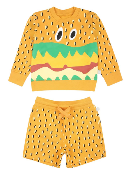  Stella Mccartney Kids Printed Shorts - Yellow 