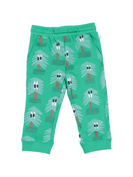  Stella Mccartney Kids Printed Track Pants - Green 