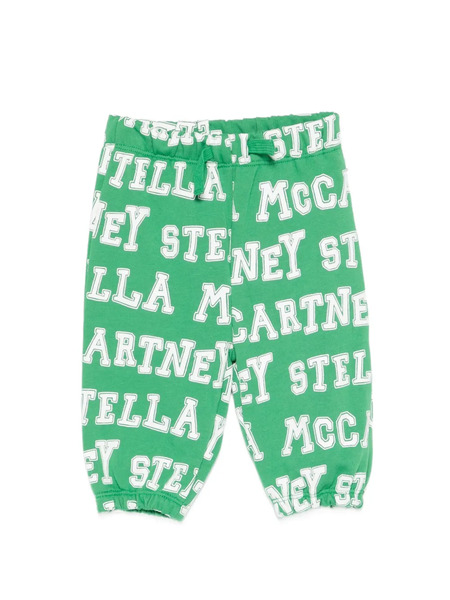  Stella Mccartney Kids Printed Track Pants - Green 