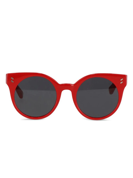  Stella Mccartney Kids Round-frame Sunglasses - Red 