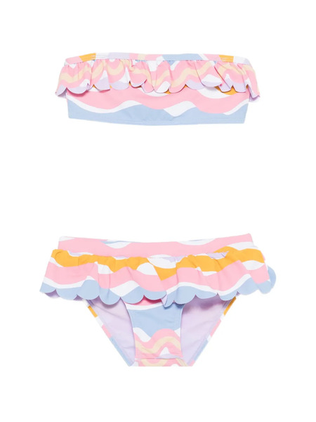  Stella Mccartney Kids Ruffled Bikini - Pink 