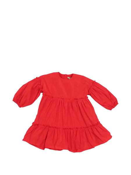 Stella Mccartney Kids Ruffled Dress - Red 