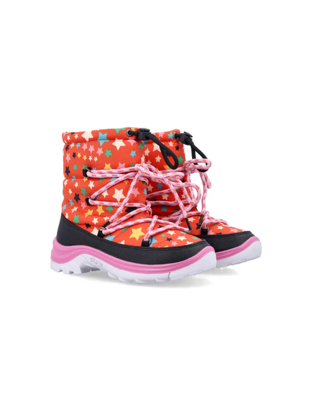 Stella Mccartney Kids Star-pattern Snow Boots - Red 