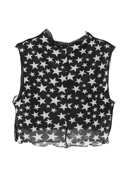  Stella Mccartney Kids Star Print Top - Black 