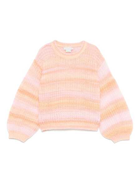  Stella Mccartney Kids Striped Sweater - Pink 