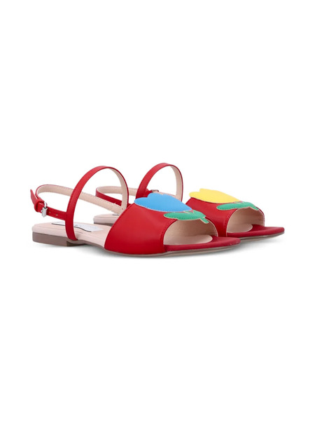  Stella Mccartney Kids Tulip Open-toe Sandals - Red 