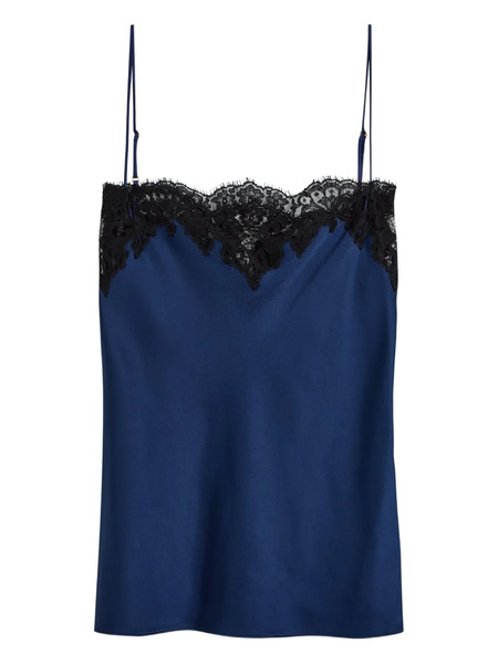  Stella Mccartney Lace-trim Top - Blue 
