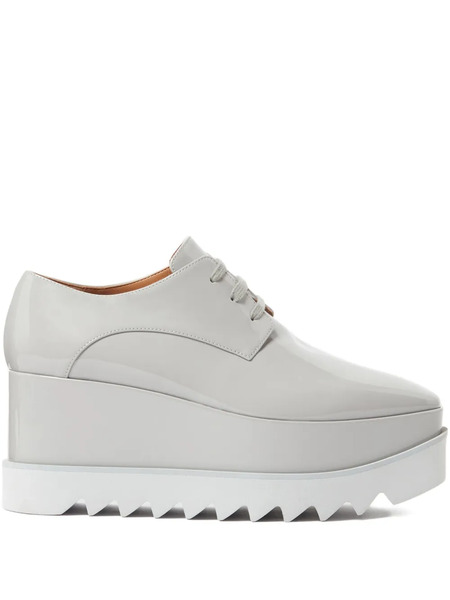  Stella Mccartney Lace-up Platform Derby Shoes - Grey 