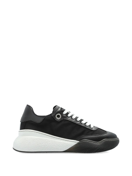  Stella Mccartney Lace-up Platform Sneakers - Black 