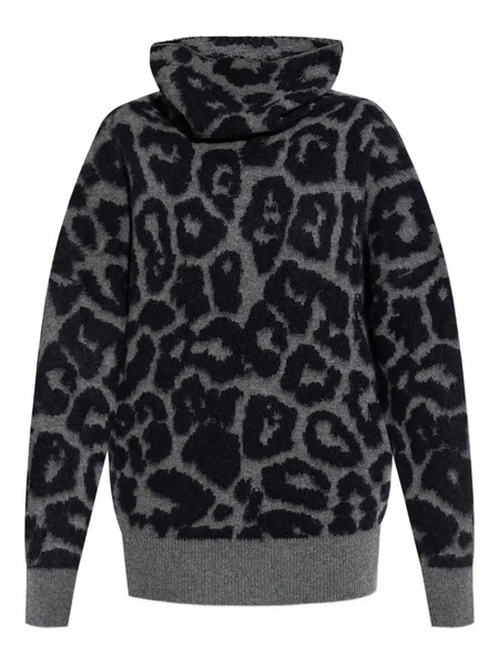  Stella Mccartney Leopard-pattern Roll-neck Jumper - 1010 