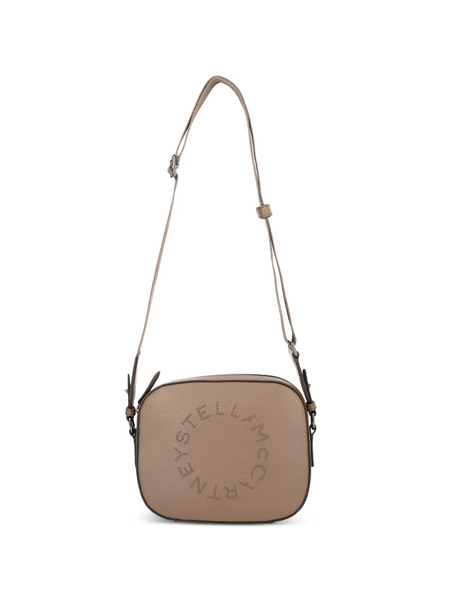  Stella Mccartney Logo-lettering Crossbody Bag - Neutrals 