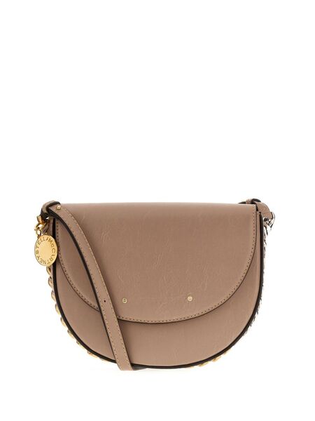  Stella Mccartney Medium Frayme Shoulder Bag - Neutrals 