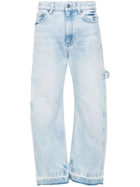  Stella Mccartney Mid-rise Tapered-leg Jeans - Blue 