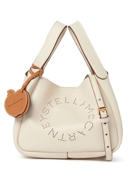  Stella Mccartney Perforated-logo Tote Bag - Neutrals 