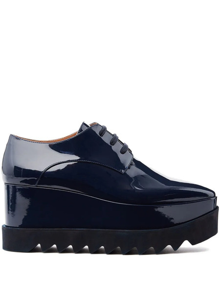  Stella Mccartney Platform Derby Shoes - Blue 