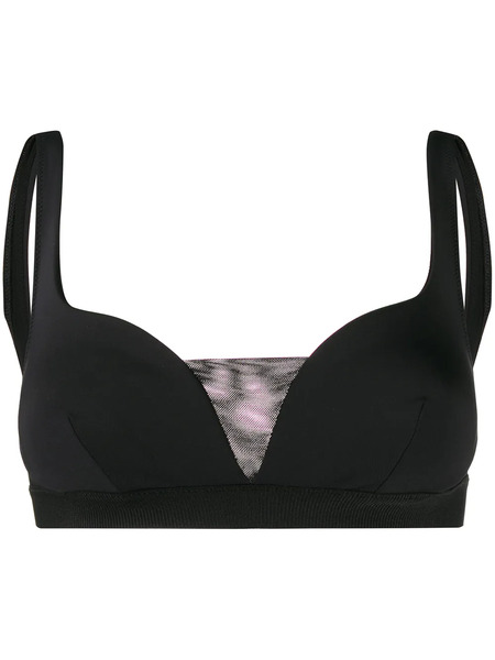  Stella Mccartney Plunge-style Bikini Top - Black 