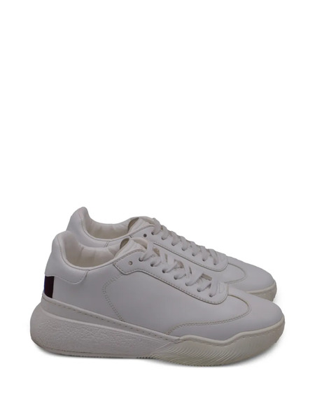  Stella Mccartney Pre-owned Loop Low-top Leather Sneakers - White 