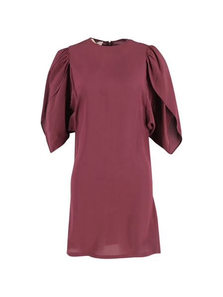  Stella Mccartney Pre-owned Puff-sleeve Shift Dress - Red 