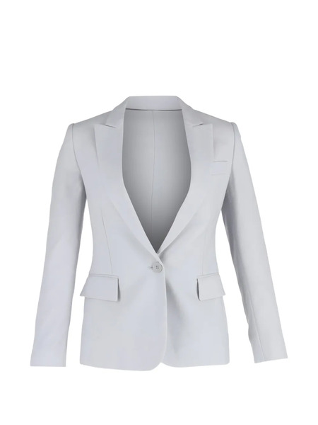  Stella Mccartney Pre-owned Single-breasted Pocket Blazer - Grey 