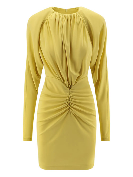  Stella Mccartney Ruched Dress - Yellow 